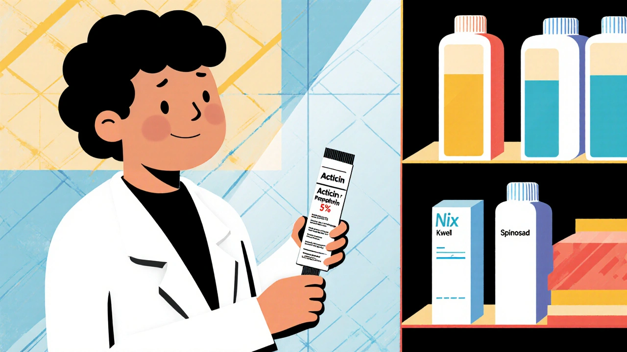 Acticin (Permethrin) vs. Alternatives: Detailed Comparison Guide