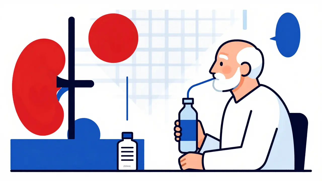 Elderly Dehydration and Diuretics: How to Protect Kidneys and Prevent Hospitalization